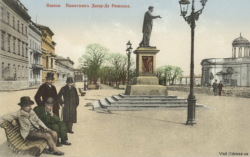 Памятник Дюку де Ришелье